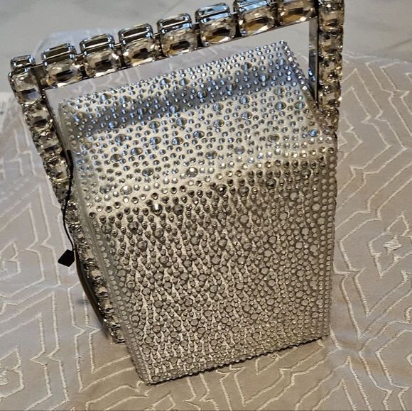 Crossbody Bag (SILVER)(NWT) - Picture 7 of 7
